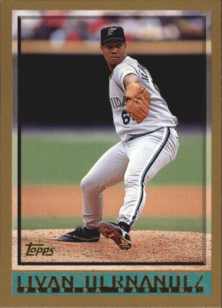 1998 Topps 433 Livan Hernandez