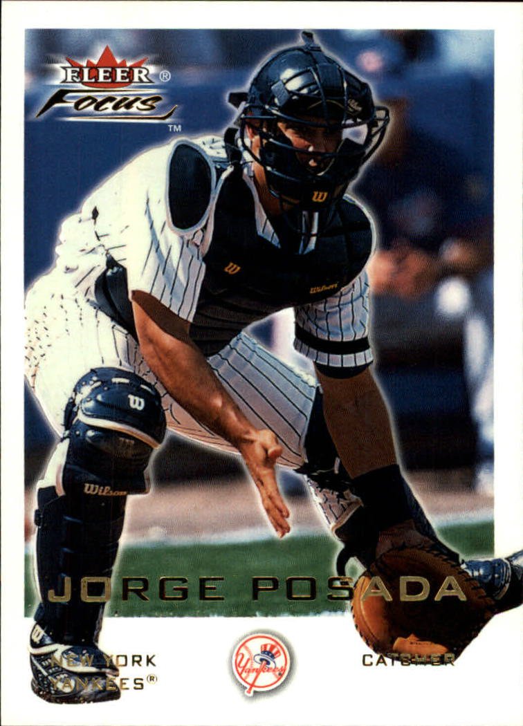 2001 Fleer Focus 159 Jorge Posada