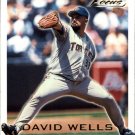 2001 Fleer Focus 166 David Wells