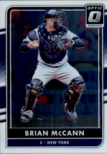 2016 Donruss Optic 91 Brian McCann