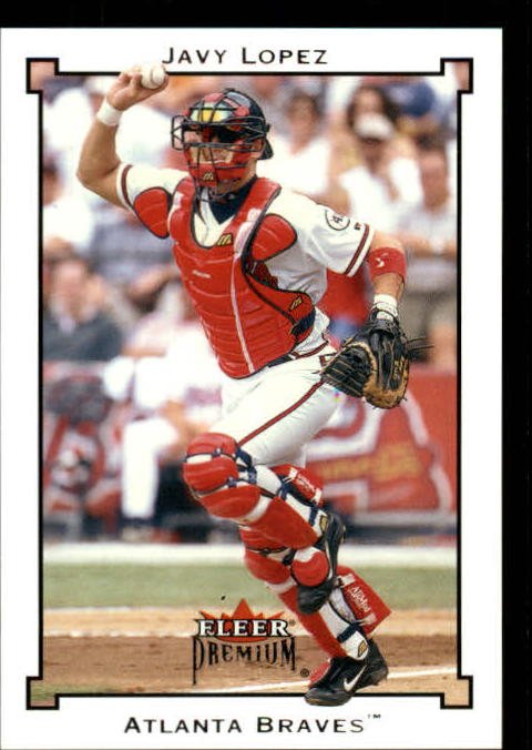 2002 Fleer Premium 159 Javy Lopez