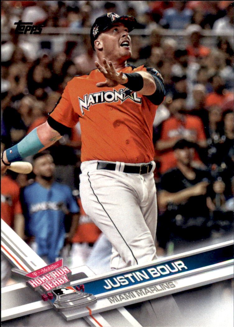 2017 Topps Update US134 Justin Bour HRD