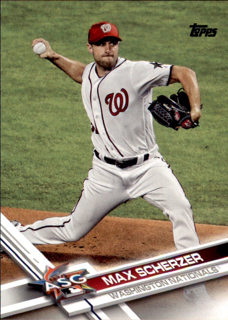 2017 Topps Update US261A Max Scherzer AS