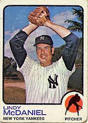 1973 Topps 46 Lindy McDaniel
