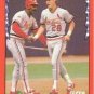 1988 Fleer World Series 7 T.Herr/D.Driessen