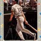 1988 Fleer Star Stickers 116 Andy Van Slyke