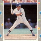 1988 Fleer Star Stickers #33 Kevin Seitzer