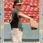 1988 Fleer Star Stickers #58 Curt Young