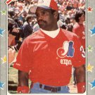 1988 Fleer Star Stickers #97 Tim Raines