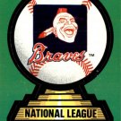 1988 Fleer Team Stickers 2 Atlanta Braves 1988 Fleer Team Stickers 2 Atlanta Braves
