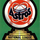 1988 Fleer Team Stickers 27 Houston Astros 1988 Fleer Team Stickers 27 Houston Astros