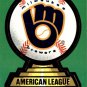 1988 Fleer Team Stickers 36 Milwaukee Brewers