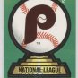 1988 Fleer Team Stickers 55 Philadelphia Phillies