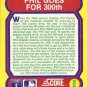 1988 Score Magic Motion Trivia 56 Phil Niekro