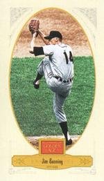 2012 Panini Golden Age Mini Broadleaf Brown Ink 82 Jim Bunning