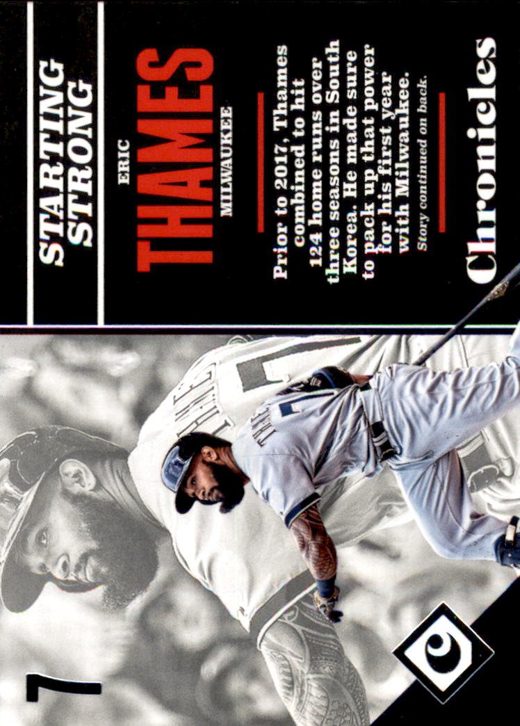 2017 Panini Chronicles 62 Eric Thames
