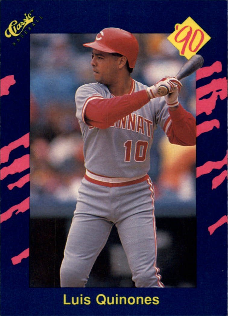 1990 Classic Blue 132 Luis Quinones
