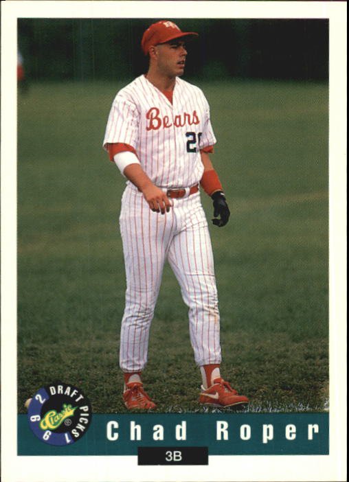 1992 Classic Draft Picks 46 Chad Roper