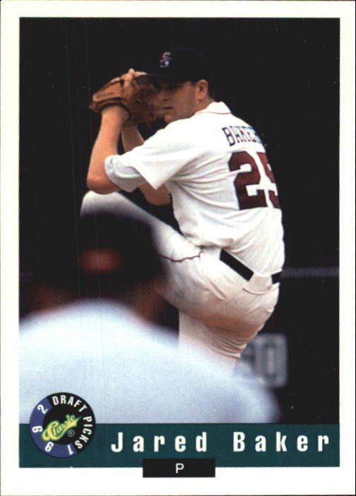 1992 Classic Draft Picks 63 Jared Baker