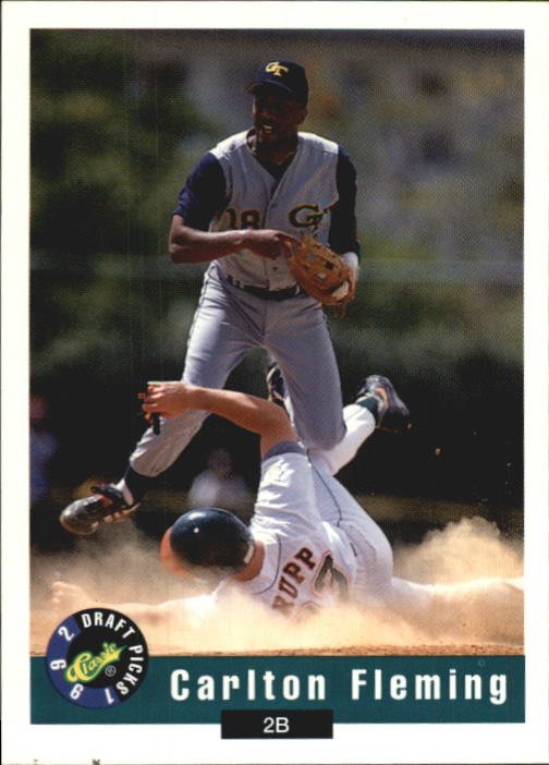 1992 Classic Draft Picks 98 Carlton Fleming