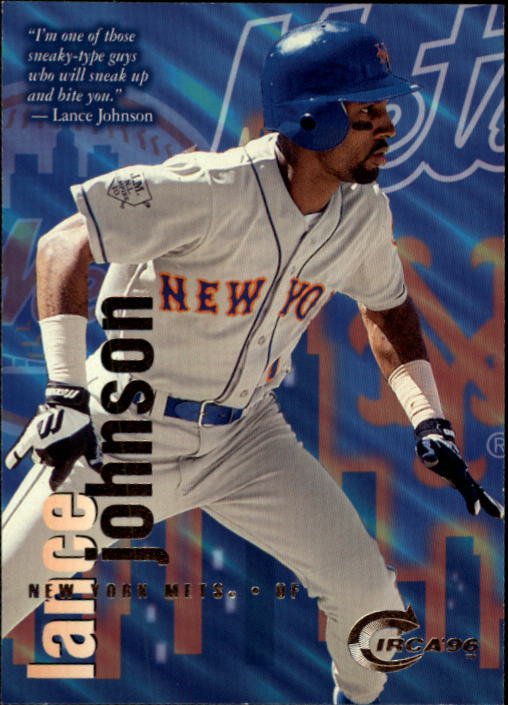 1996 Circa 159 Lance Johnson