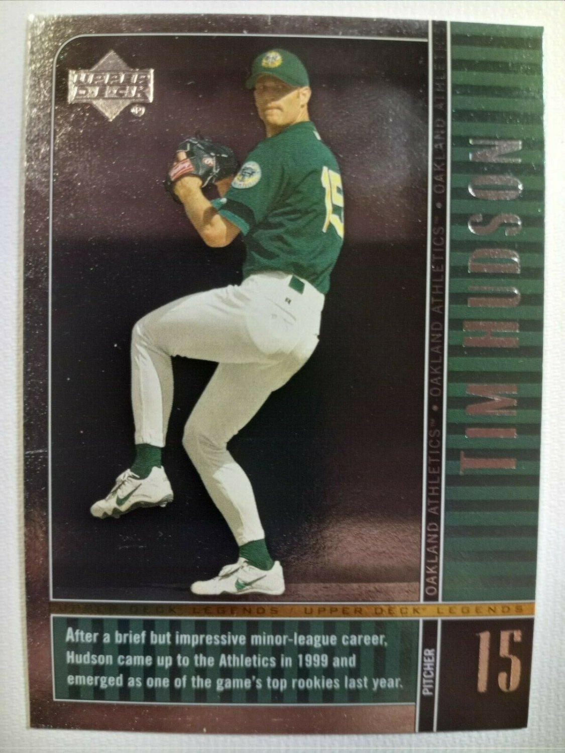 2000 Upper Deck Legends 7 Tim Hudson