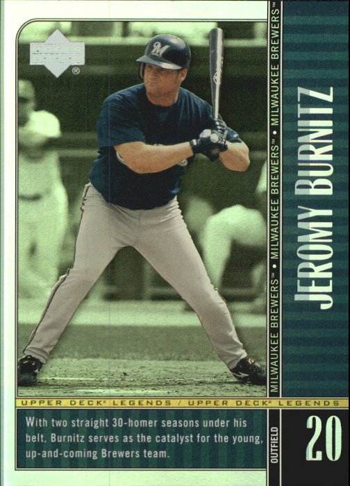 2000 Upper Deck Legends 14 Jeromy Burnitz