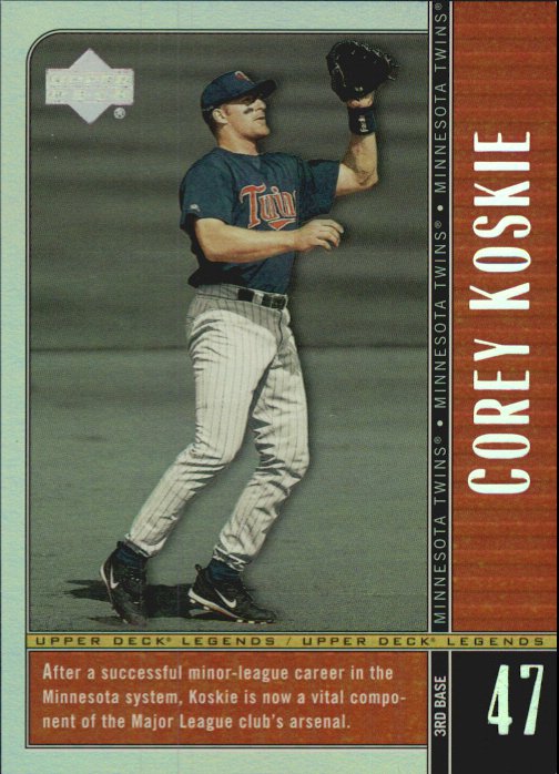 2000 Upper Deck Legends 79 Corey Koskie
