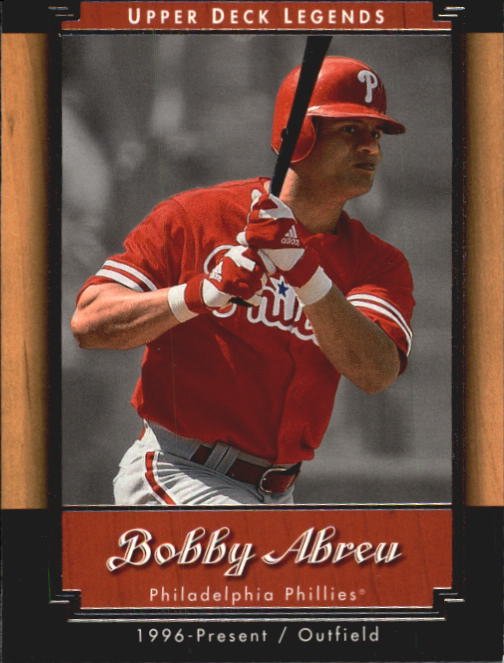 2001 Upper Deck Legends 80 Bob Abreu