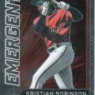 2021 Panini Prizm Emergent 12 Kristian Robinson 2021 Panini Prizm Emergent 12 Kristian Robinson