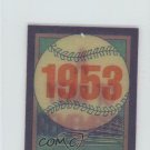 1989 Score - A Year to Remember 22 New York Yankees: 1953