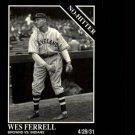 1992 Conlon TSN 361 Wes Ferrell 1992 Conlon TSN 361 Wes Ferrell
