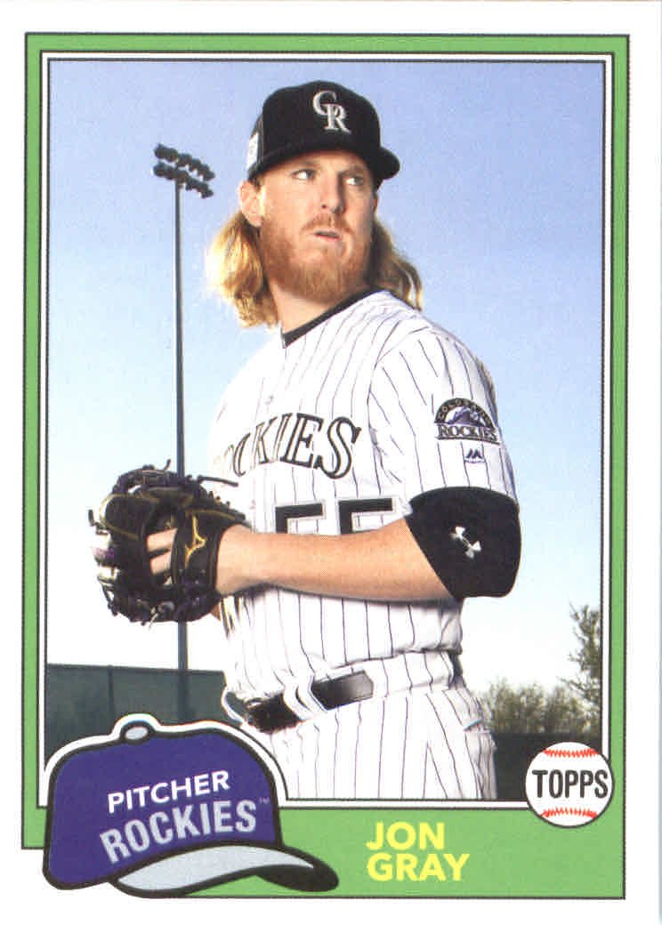 2018 Topps Archives 215 Jon Gray