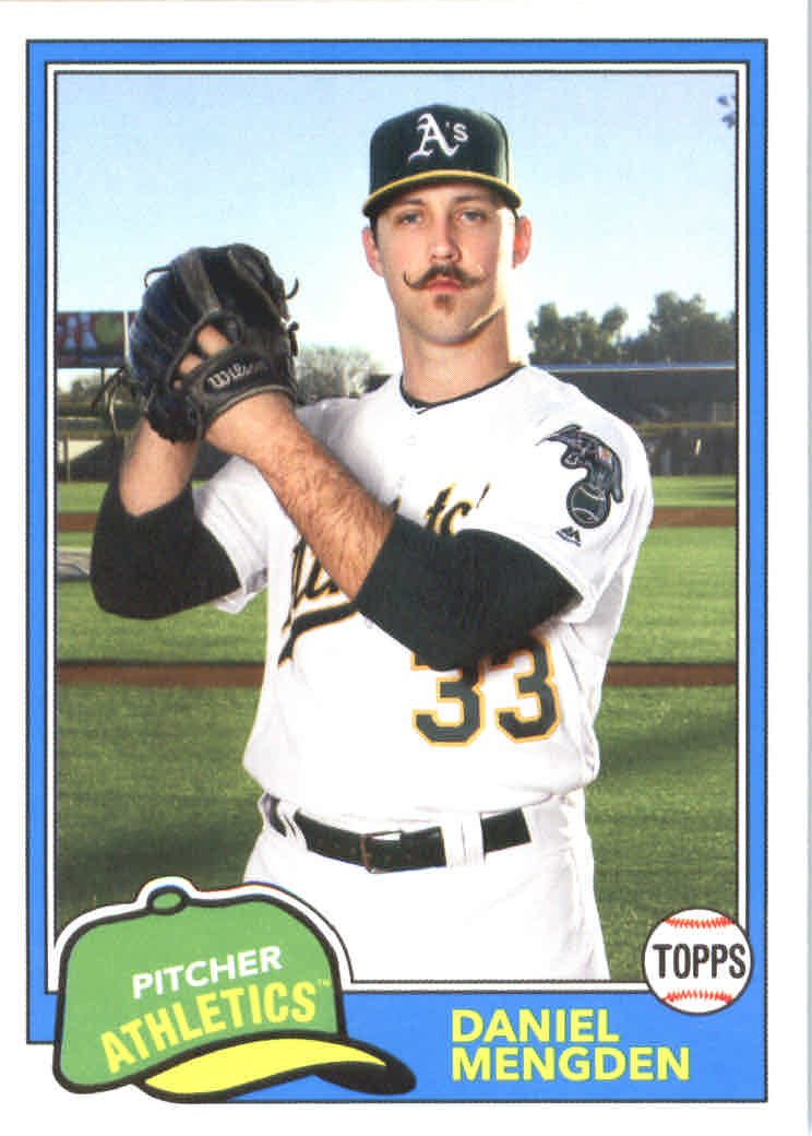 2018 Topps Archives 238 Daniel Mengden