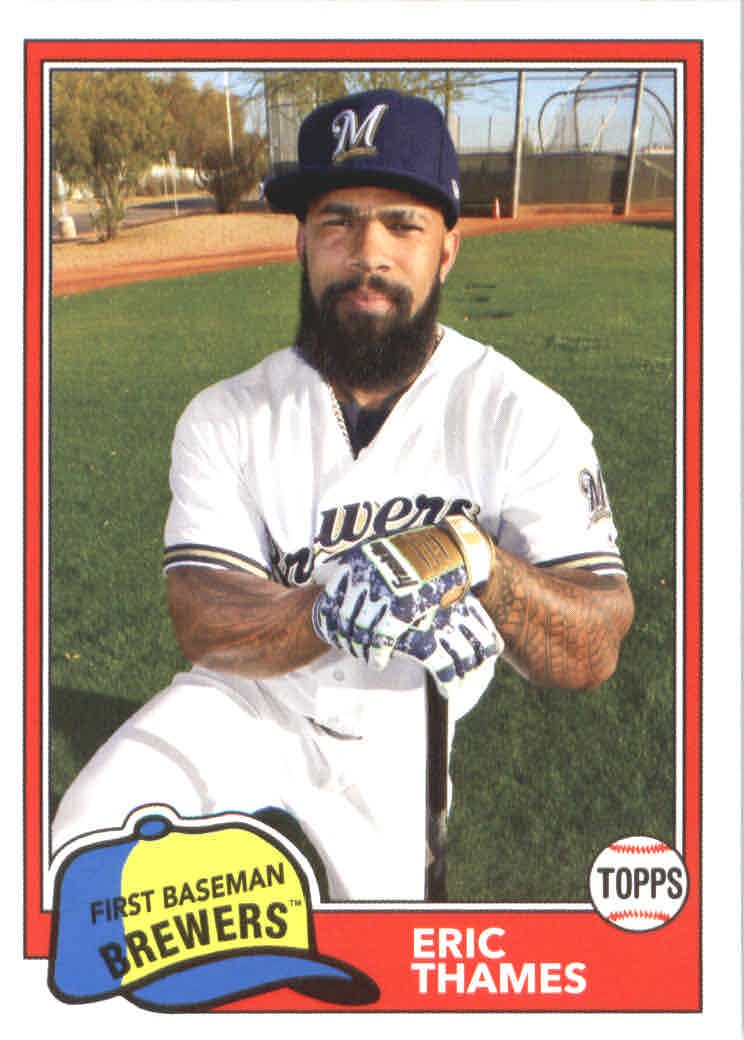 2018 Topps Archives 240 Eric Thames