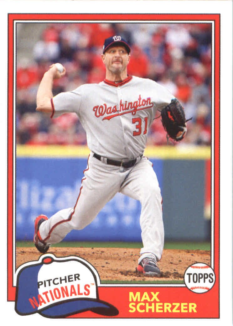 2018 Topps Archives 277 Max Scherzer