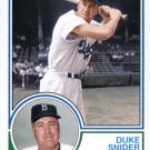 2021 Topps Archives 166 Duke Snider 2021 Topps Archives 166 Duke Snider
