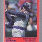 1988 Star Grace 3 Mark Grace 1986 Season 1988 Star Grace 3 Mark Grace 1986 Season