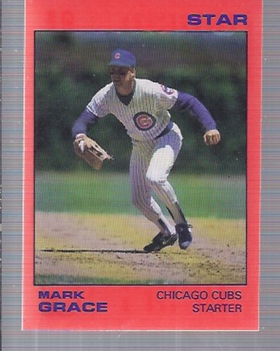 1988 Star Grace 7 Mark Grace Starter