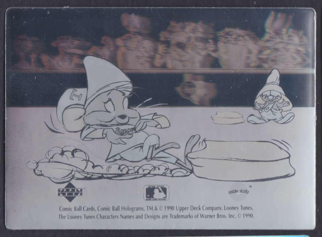 1990 Upper Deck Comic Ball Holograms 6 Speedy Gonzales