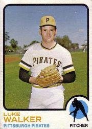 1973 Topps 187 Luke Walker