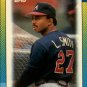 1990 Topps Mini Leaders 46 Lonnie Smith