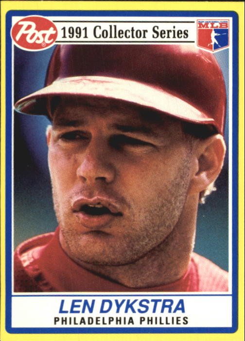 1991 Post 8 Len Dykstra