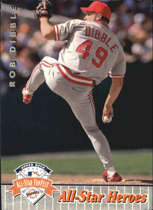 1992 Upper Deck FanFest 21 Rob Dibble