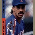 1993 Fleer Team Leaders AL8 Juan Gonzalez 1993 Fleer Team Leaders AL8 Juan Gonzalez