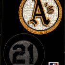 1993 Ted Williams POG Cards 18 Oakland A's 21 (Clemente's number) 1993 Ted Williams POG Cards 18 Oakland A's 21 (Clemente's number)