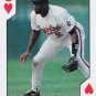 1994 Orioles U.S. Playing Cards 8H Mark McLemore