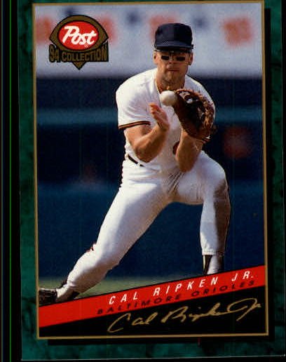 1994 Post 25 Cal Ripken