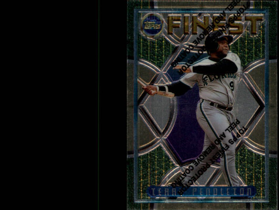 1995 Finest 239 Terry Pendleton