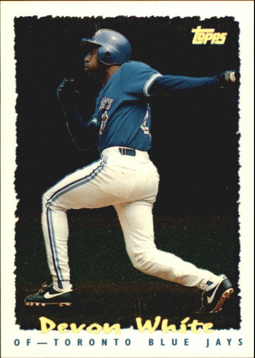 1995 Topps Cyberstats 225 Devon White